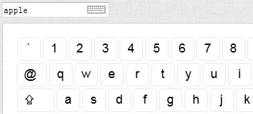 jQuery制作QuickClick虚拟软键盘