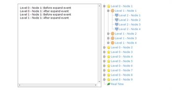 纯javascript实用多级目录树结构