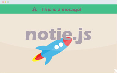 notie简单的纯JavaScript消息提示