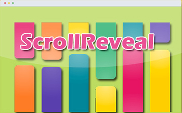 ScrollReveal-元素随页面滚动产生动画的js插件