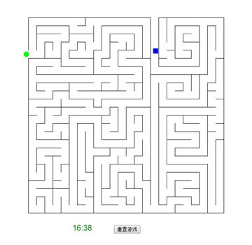 html5 canvas迷宫游戏