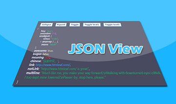 jQuery JSONView-格式化和语法高亮JSON格式数据查看