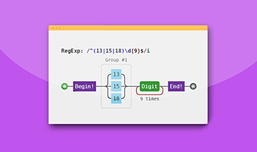 Regulex-JavaScript正则表达式解析和可视化