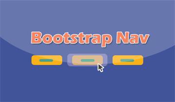Bootstrap遮罩移动导航菜单