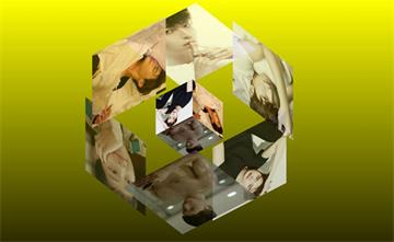 CSS3制作3D图片立方体旋转特效