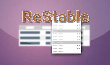 ReStable-轻量级jQuery响应式表格