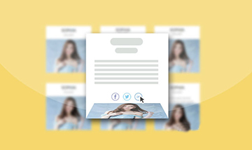 9种纯CSS3人物信息卡片UI设计效果