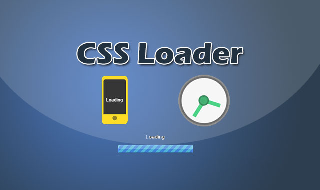 css3实现loader加载指示器特效