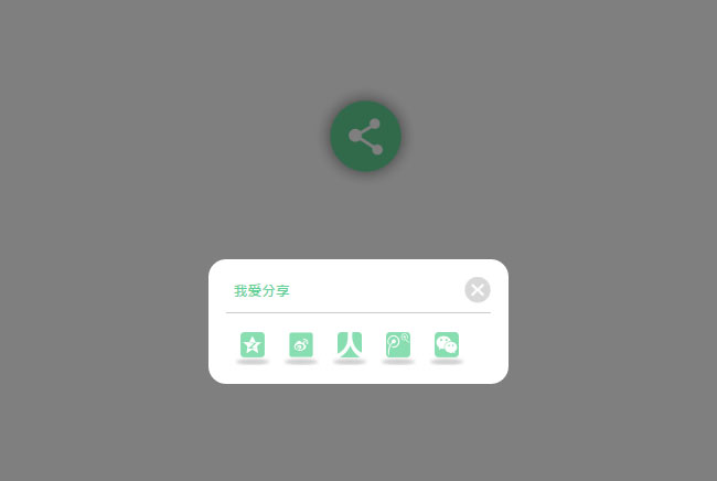 jQuery弹出层页面分享