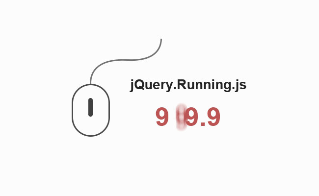 jQuery滚动数字增长动画
