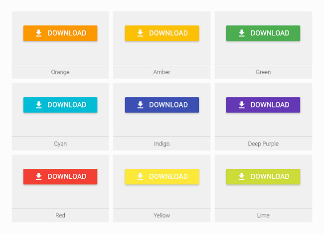 CSS3 Material风格按钮