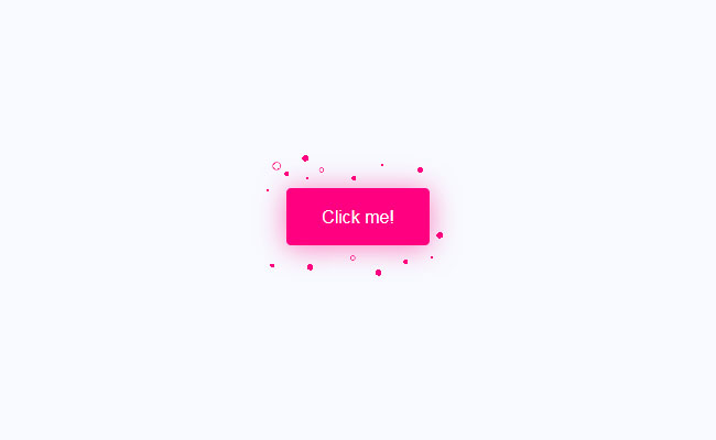 CSS3按钮点击气泡动画