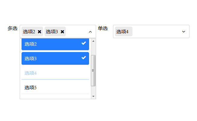 jQuery模拟select下拉框