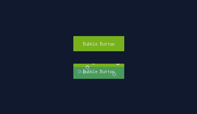 纯CSS3悬停气泡按钮动画