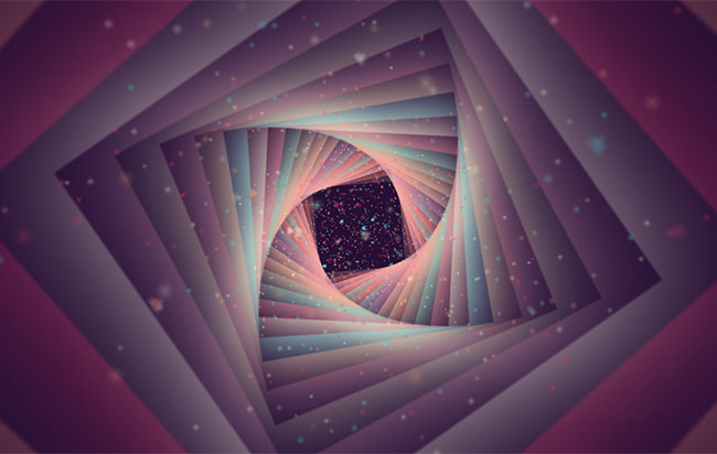 HTML5 3D万花筒动画