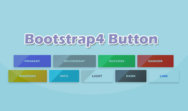 扩展bootstrap4按钮特效