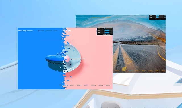8种基于WebGL的图片过渡动画特效