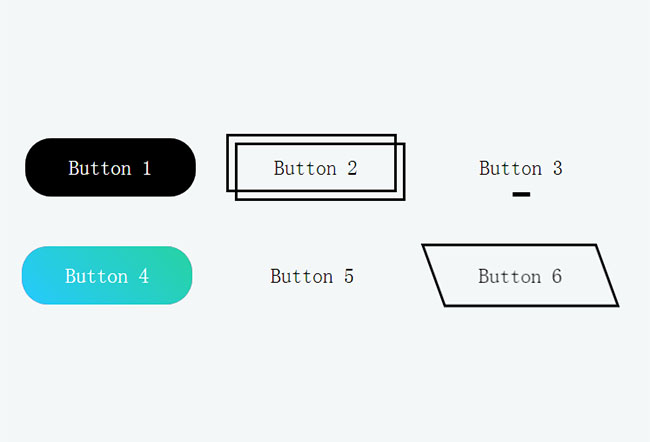 CSS3按钮鼠标悬停动画